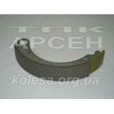Колодка тормозная задняя /кроткая накладка/ (3110-3502091)