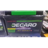 Акумулятор 60Ah-12v Decaro Master R,EN580