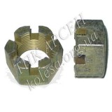 Гайка корончаста поворотного кулака (251016-П29) [ГАЗ]