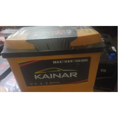 Акумулятор-60Ah-12v KAINAR Standart+L EN550