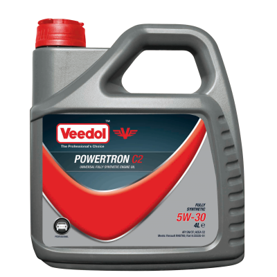 Олива Powertron C2 5W-30 (4л.) [Veedol]