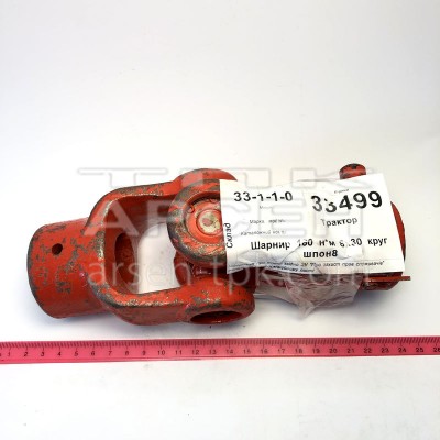 Шарнир 160 н*м 8х30 круг шпон8