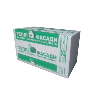 Пінопласт ПП-25ст 40х500х1000 (15л) (ПП-25СТ)