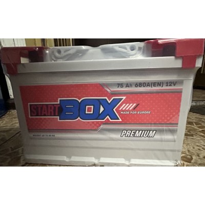 6СТ-75Ah-12v StartBOX Premium, R, EN680 (75ah) [StartBox]