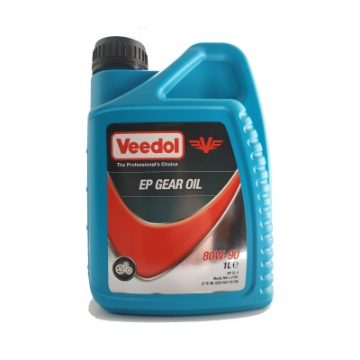 Олива GEAR OIL EP 80W-90 (1л.) [Veedol]
