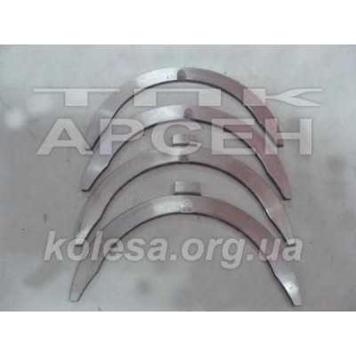 Шайби колінвала металографітові /4 шт./ (130-1005186/87)