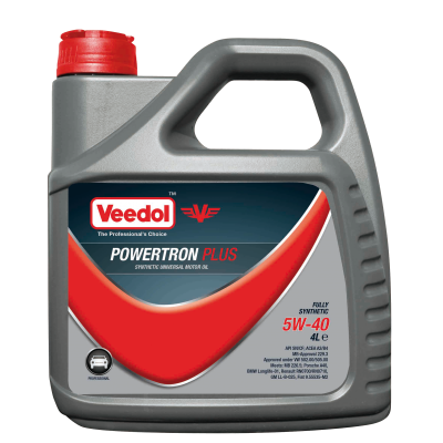 Олива Powertron Plus 5W-40 (4л.) [Veedol]