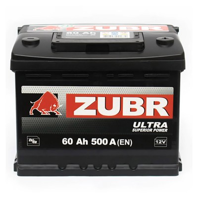 6СТ-60(0) ZUBR Ultra (500A) [ZUBR]