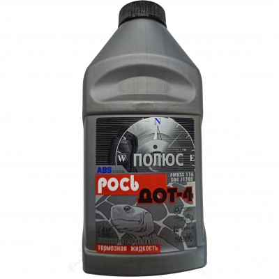 Гальмівна рідина РосДОТ-4 0.38кг. Полюс [Вамп]